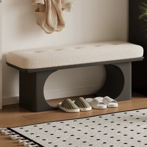 CRIOEN Modern Boucle Bench