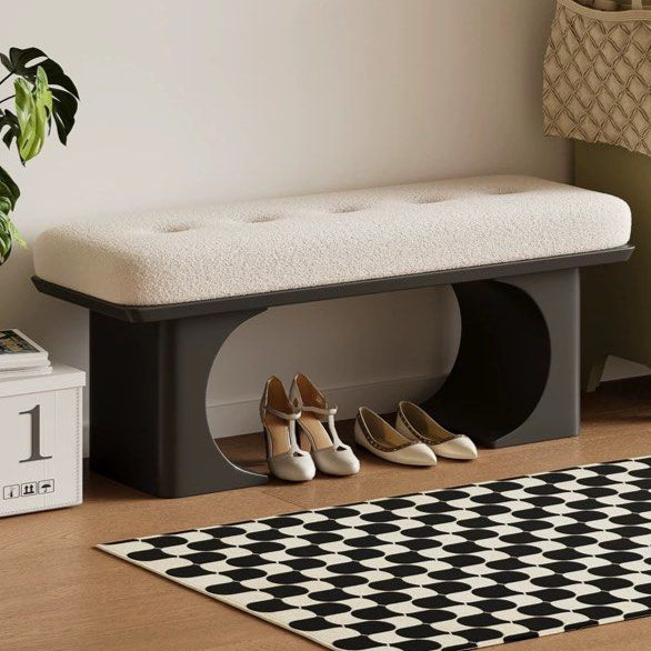 CRIOEN Modern Boucle Bench