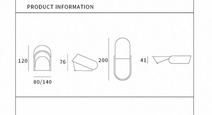 CULNORA Modern Sofa Bed Lounge Chair