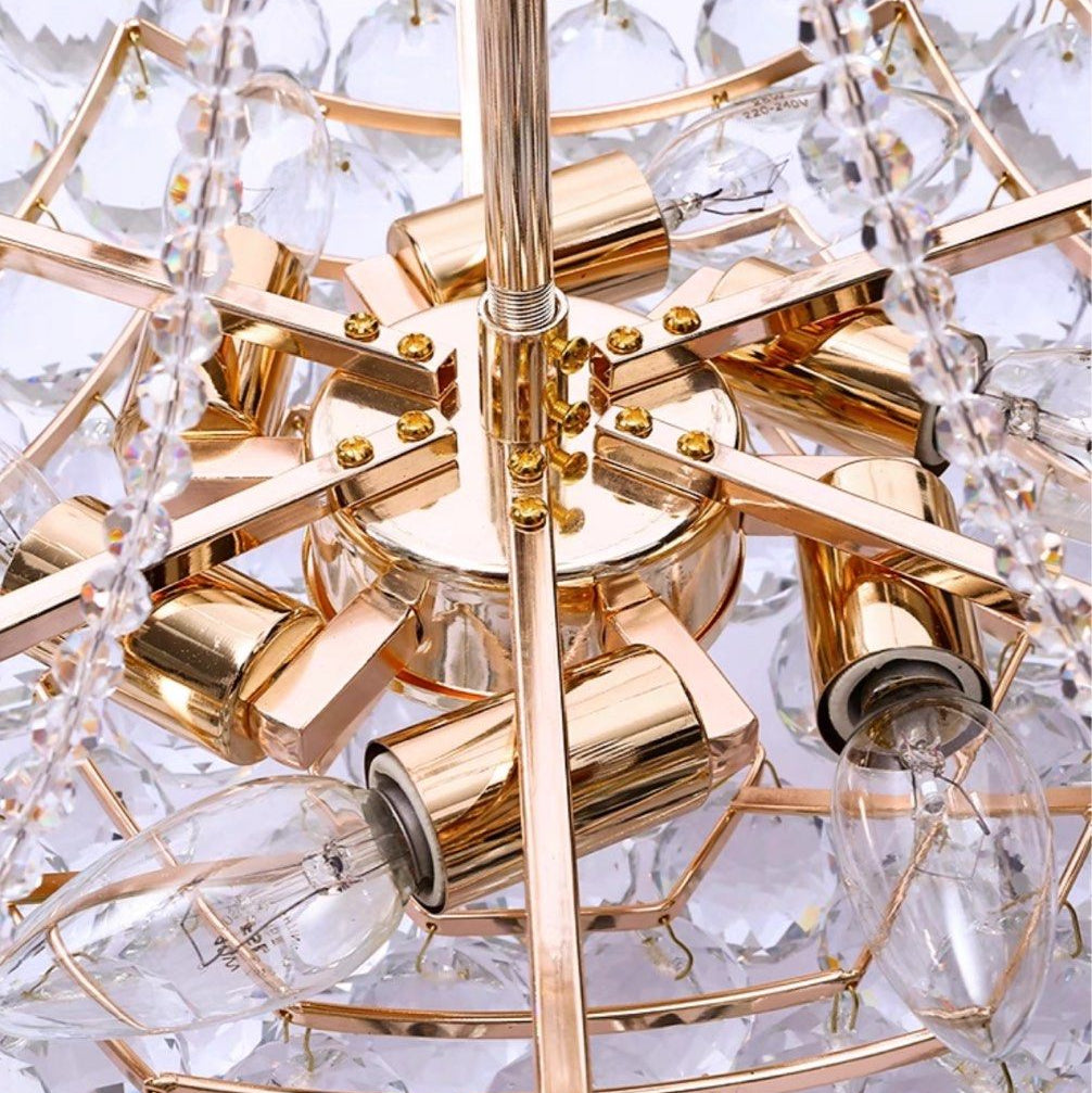 DAIMON Modern Crystal Chandelier