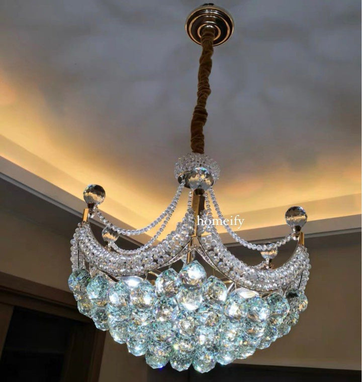 DAIMON Modern Crystal Chandelier