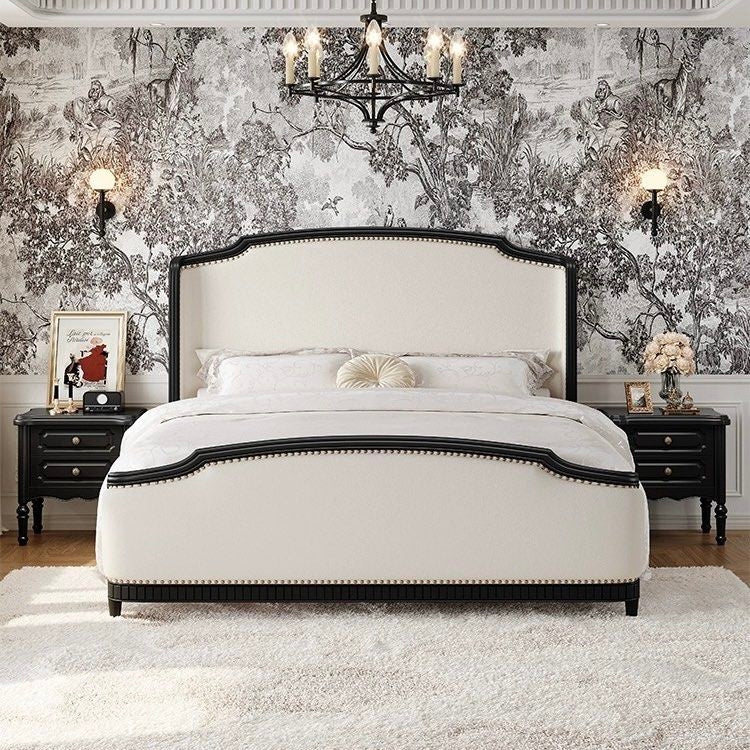 DANIA Modern French Leather Bedframe