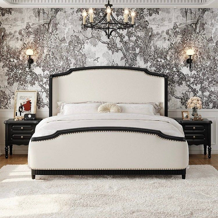 DANIA Modern French Leather Bedframe