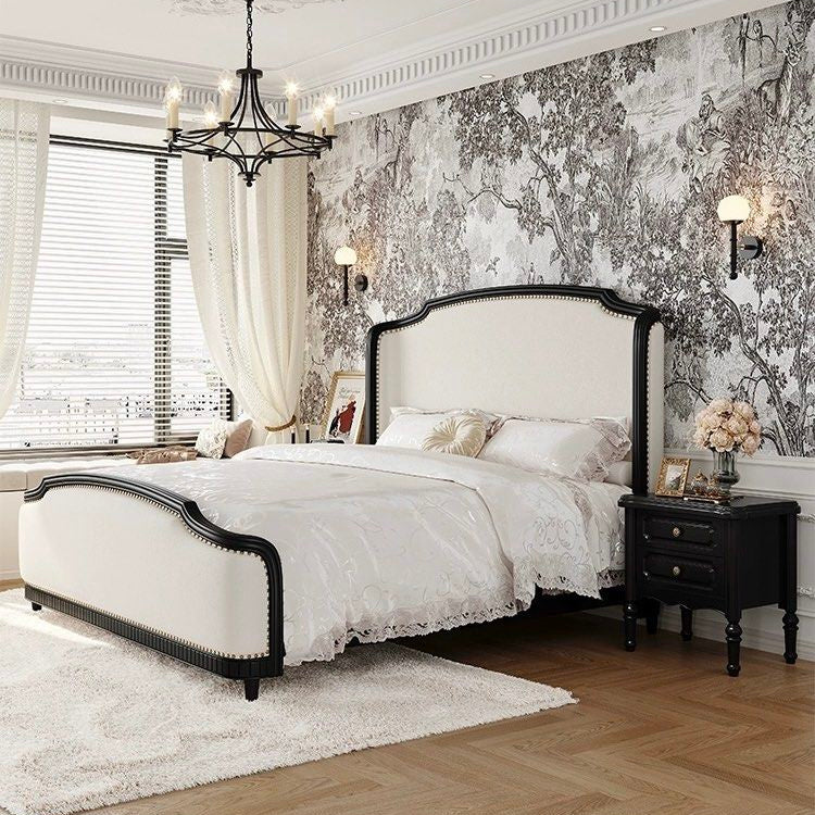 DANIA Modern French Leather Bedframe