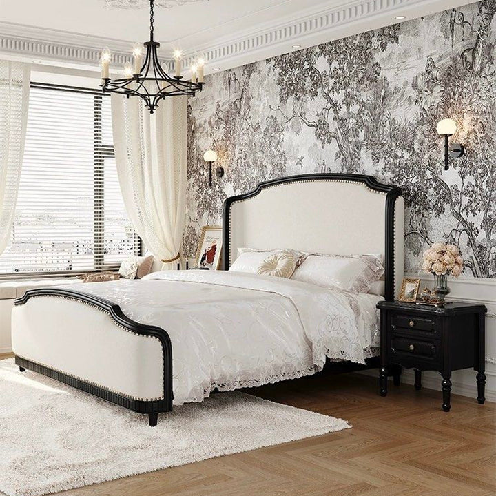 DANIA Modern French Leather Bedframe