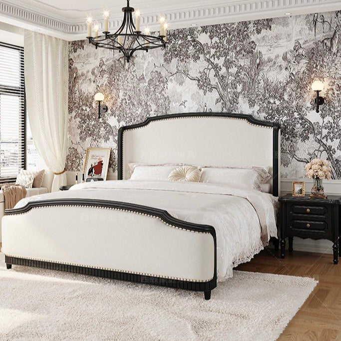 DANIA Modern French Leather Bedframe