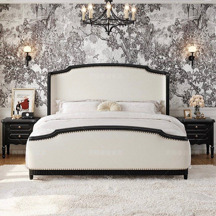 DANIA Modern French Leather Bedframe
