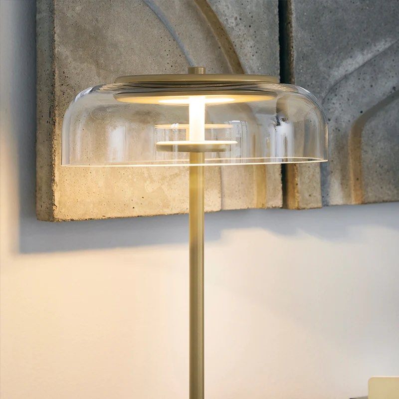 DANIEL Glass Arched Lamp