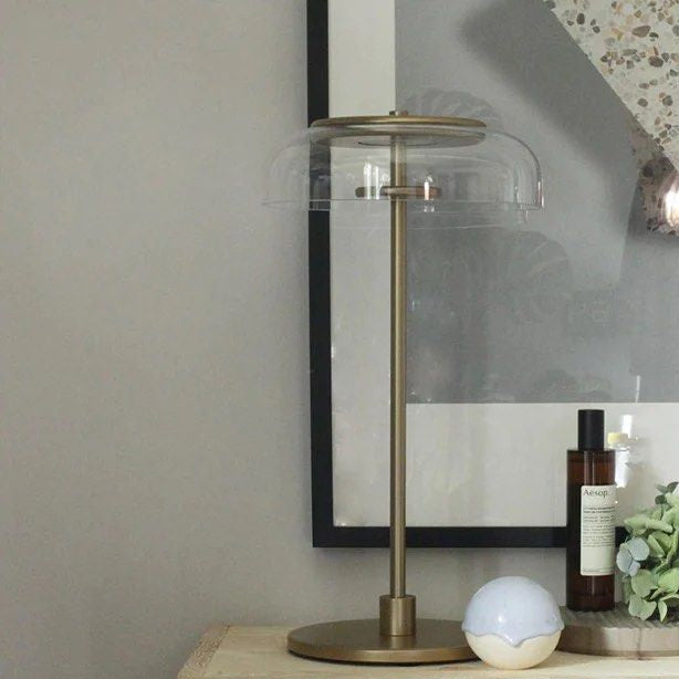 DANIEL Glass Arched Lamp