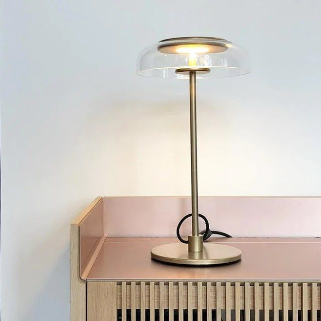 DANIEL Glass Arched Lamp