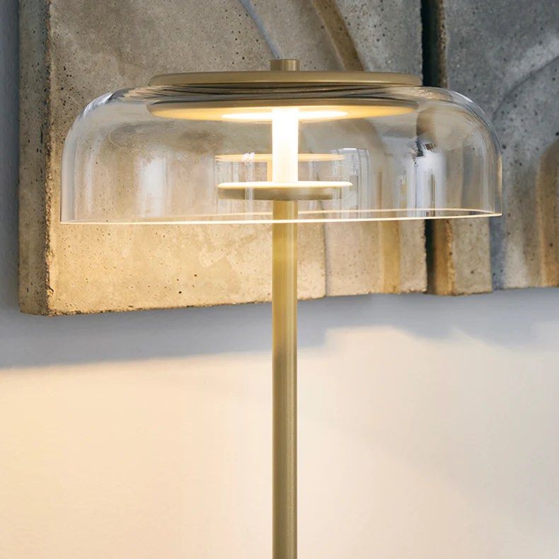 DANIEL Glass Arched Lamp