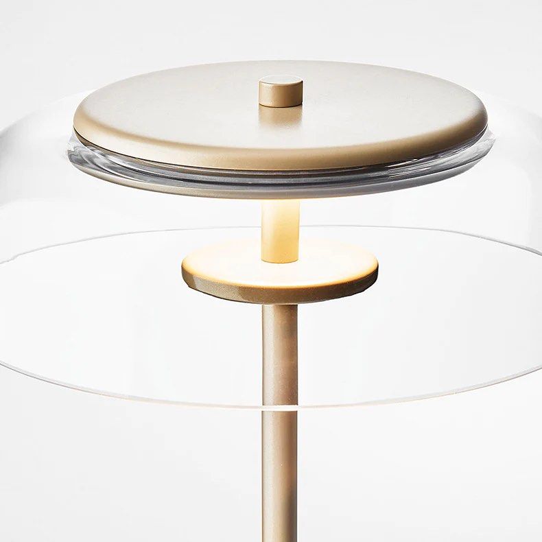 DANIEL Glass Arched Lamp