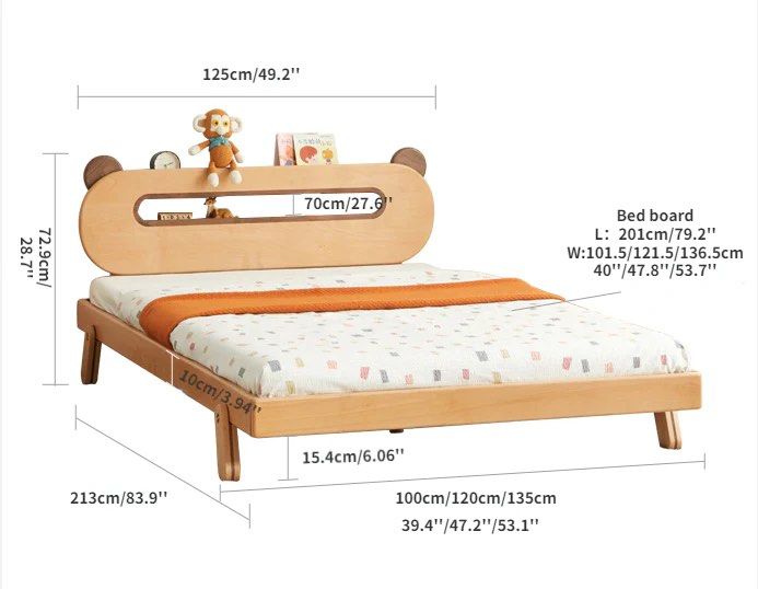 DANJO Bear Night Light Bed