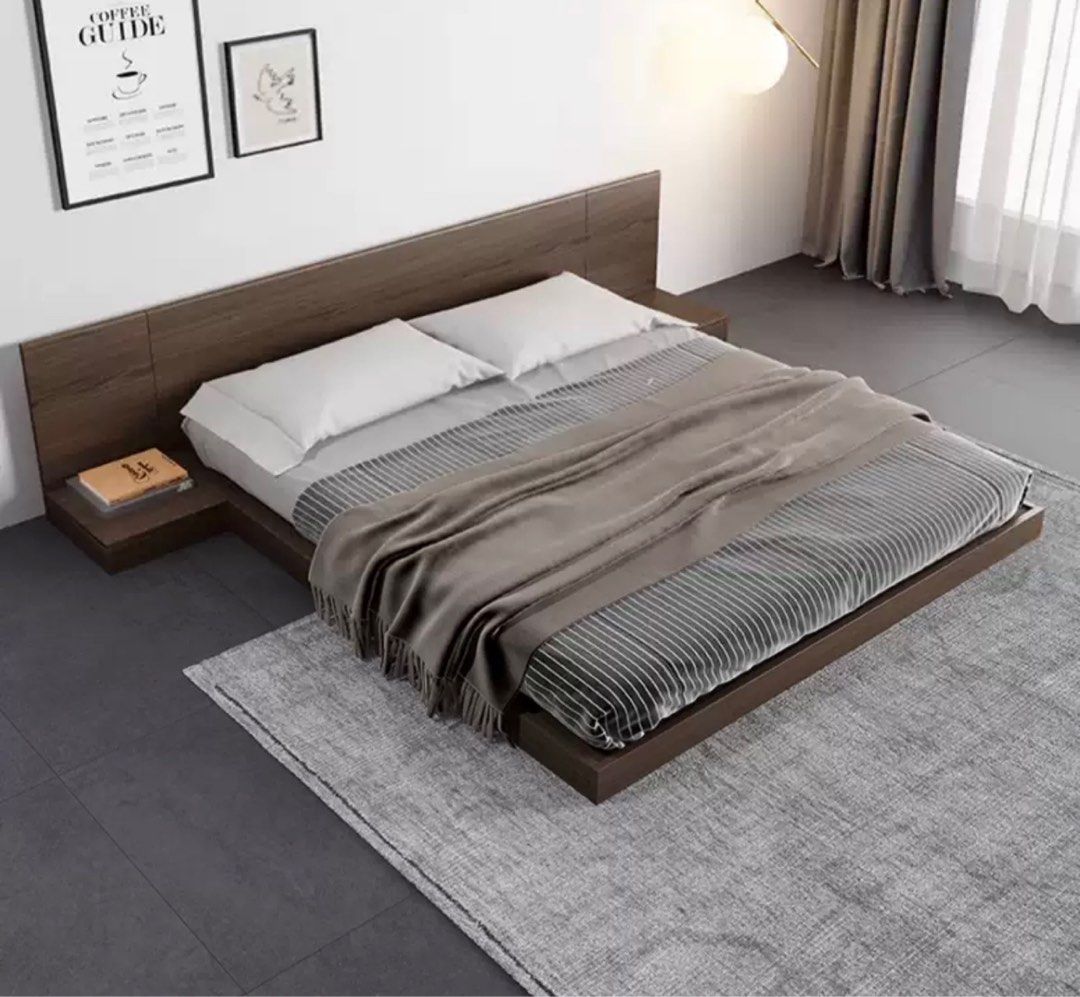 DANZO Rustic Platform Bedframe