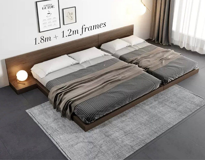 DANZO Rustic Platform Bedframe