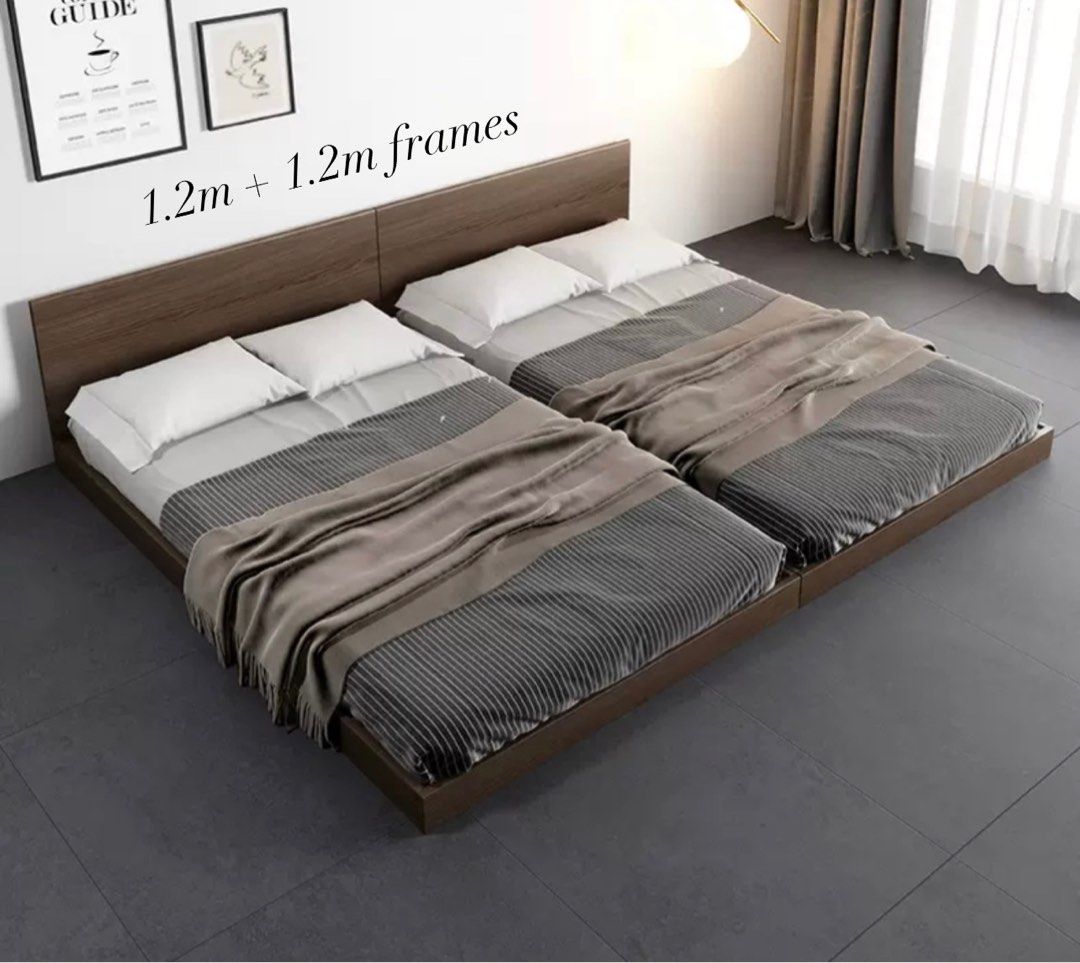 DANZO Rustic Platform Bedframe