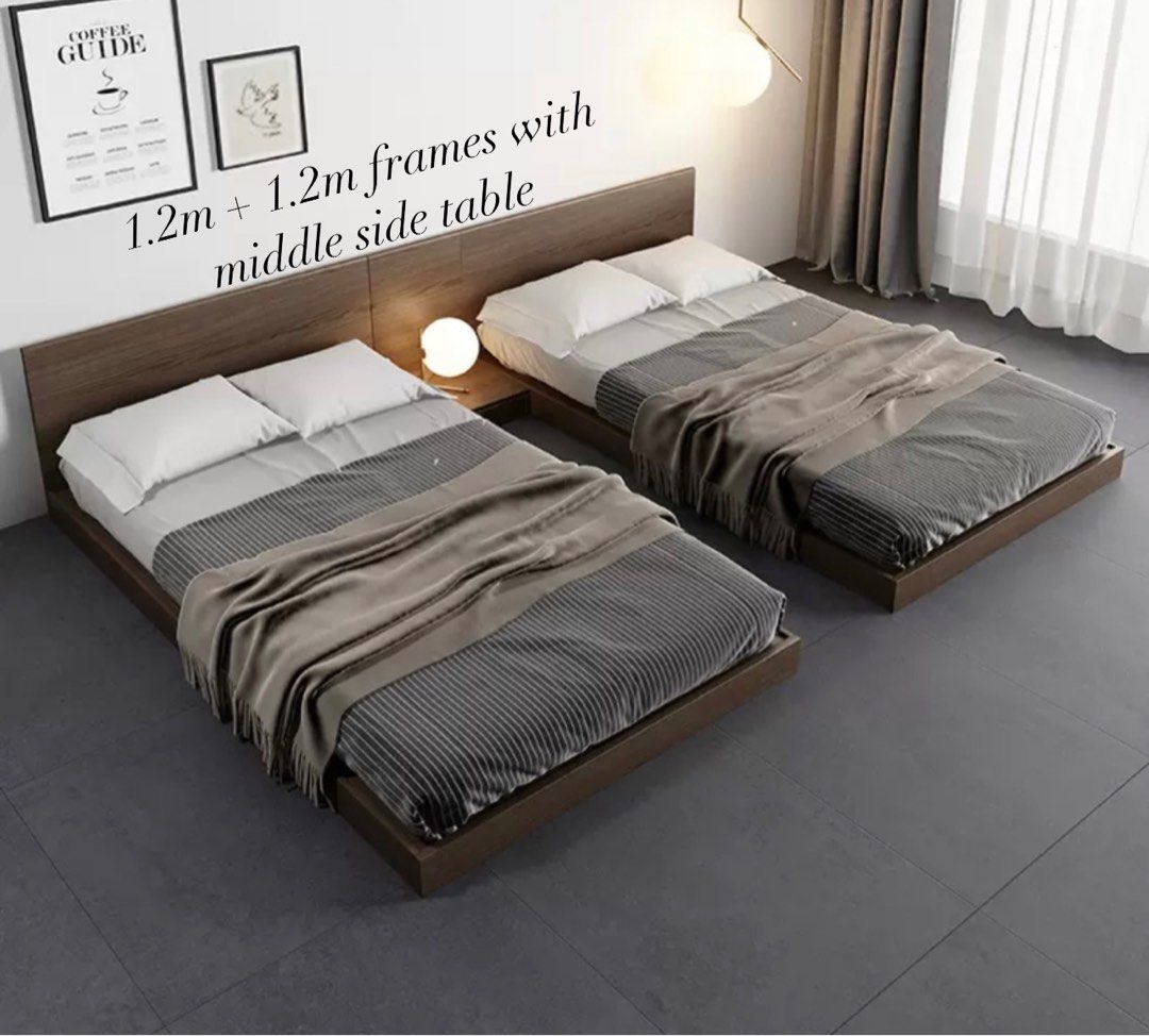 DANZO Rustic Platform Bedframe