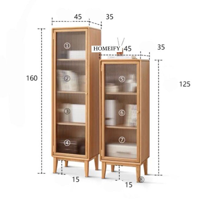 DARBY Solid Wood Cabinet