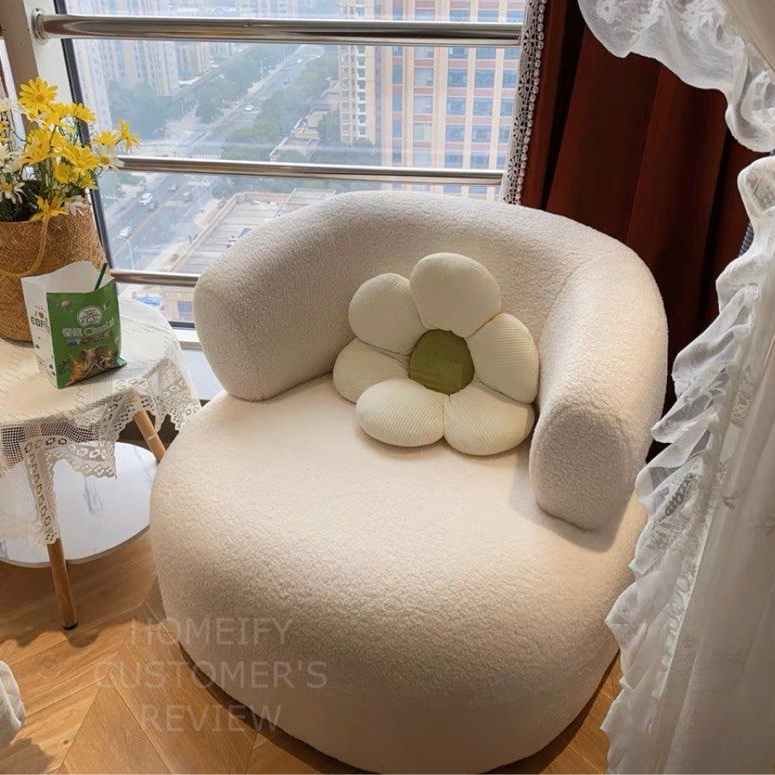 SIENNA Modern Boucle Lounge Chair