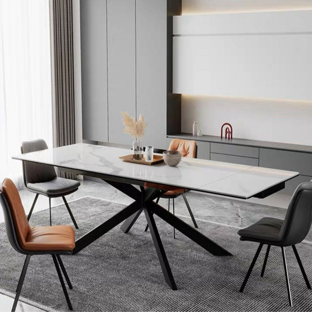 KRASNIQI Modern Extendable Dining Table