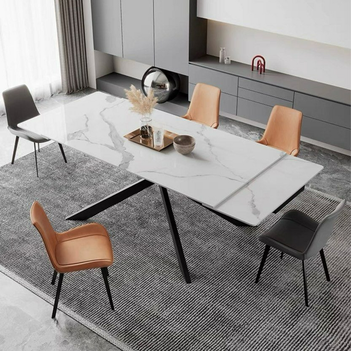 KRASNIQI Modern Extendable Dining Table