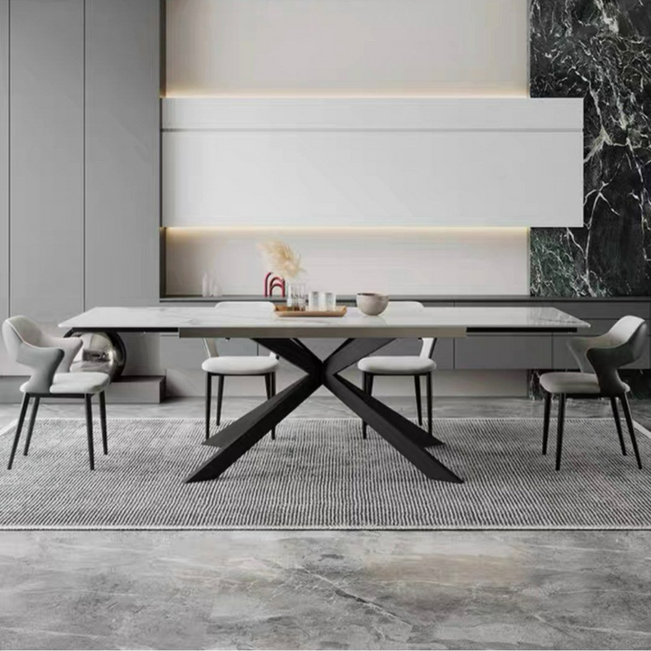 KRASNIQI Modern Extendable Dining Table