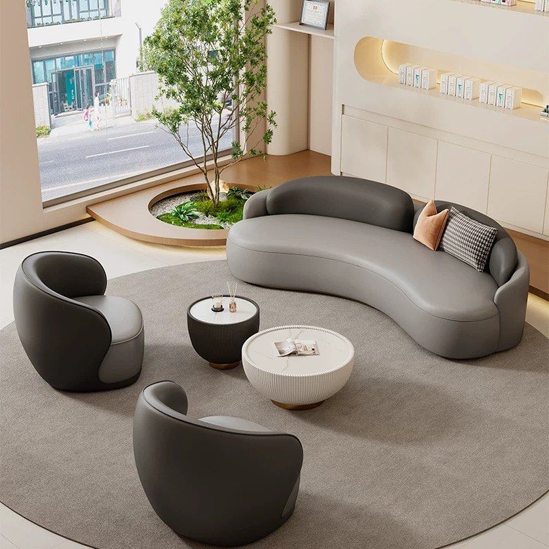 DAUNE Modern Leather Sofa