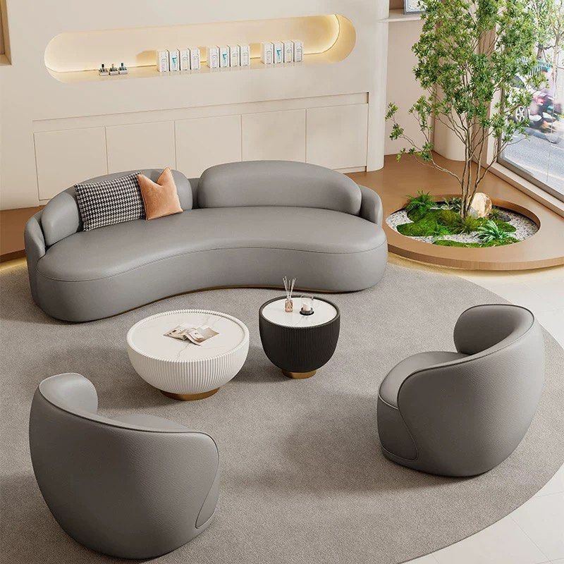 DAUNE Modern Leather Sofa