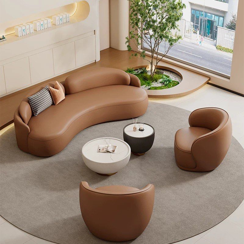 DAUNE Modern Leather Sofa