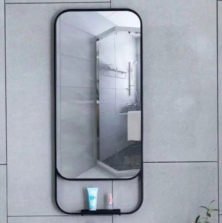 DAYTEN Bathroom Wall Mirror Shelf