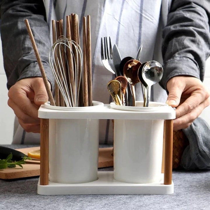 DAZY Ceramic Utensil Holder