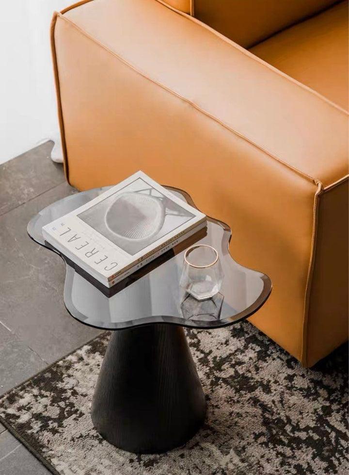 VASILE Modern Glass Coffee Table
