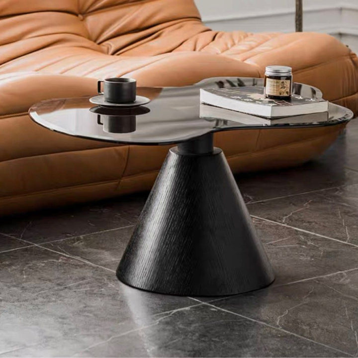 VASILE Modern Glass Coffee Table