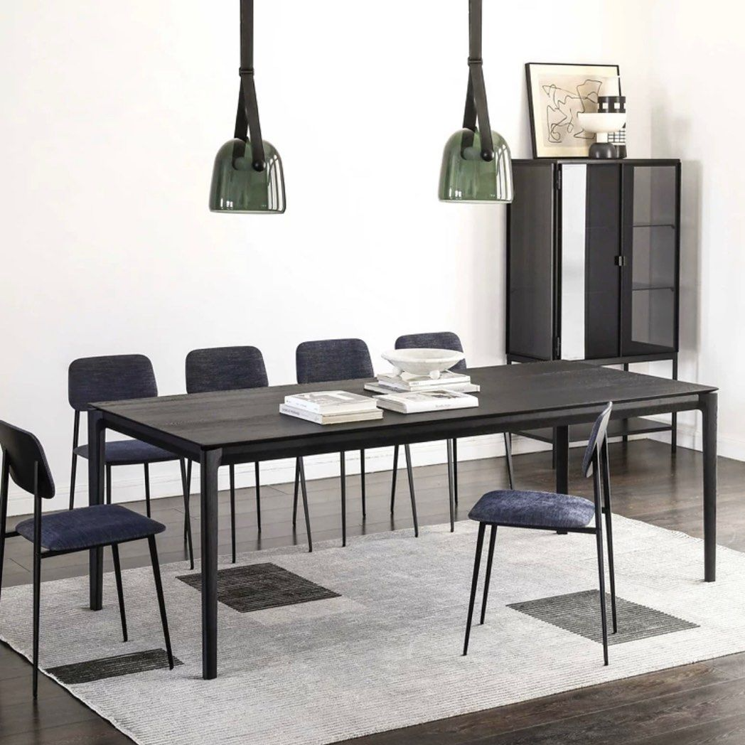 CLYDE Black Dining Table