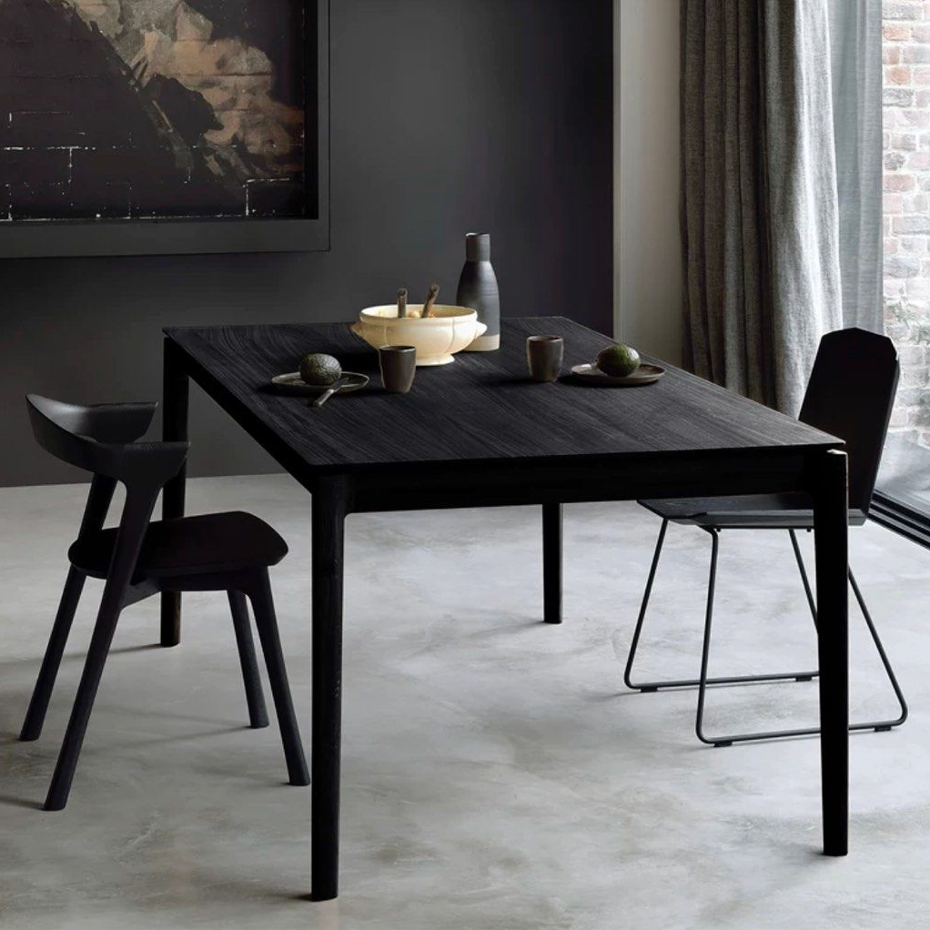 CLYDE Black Dining Table