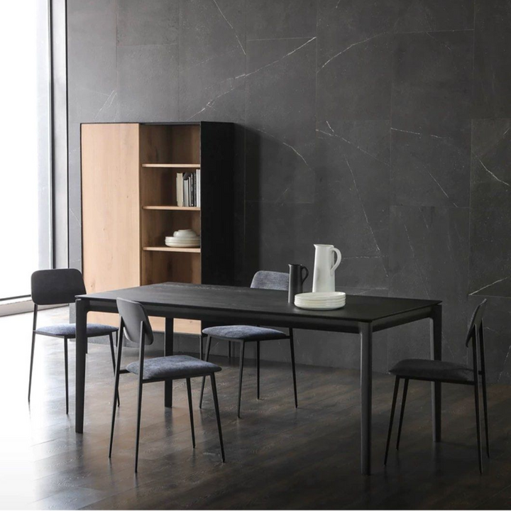 CLYDE Black Dining Table