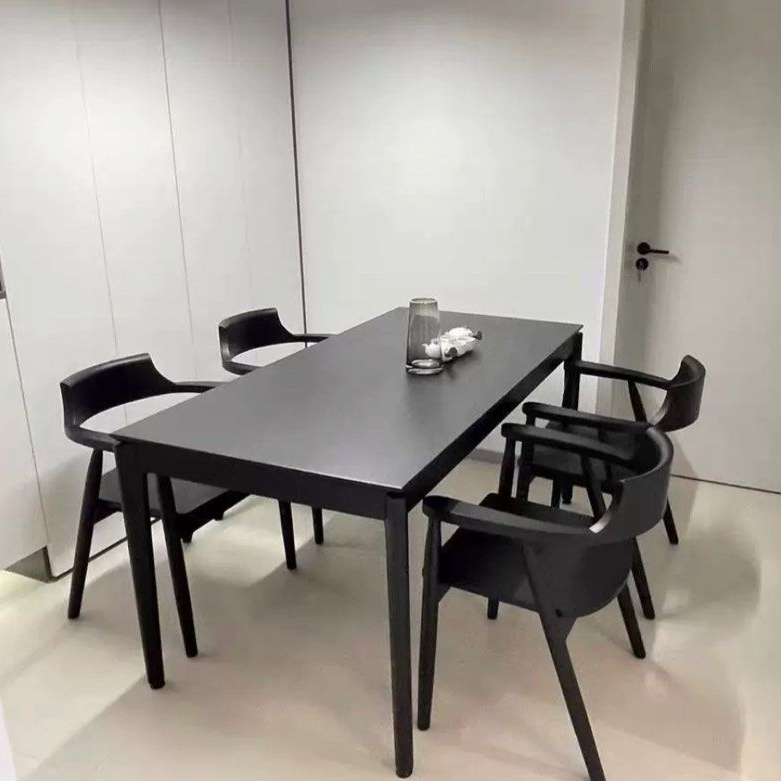 CLYDE Black Dining Table