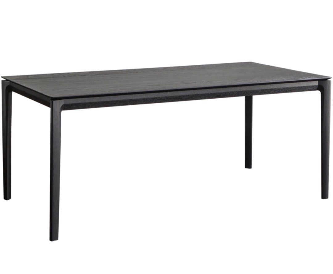 CLYDE Black Dining Table