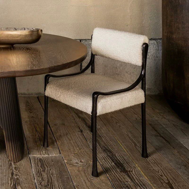 TODD Modern Solid Wood Armchair