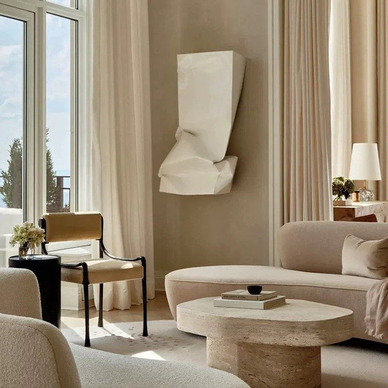 TODD Modern Solid Wood Armchair