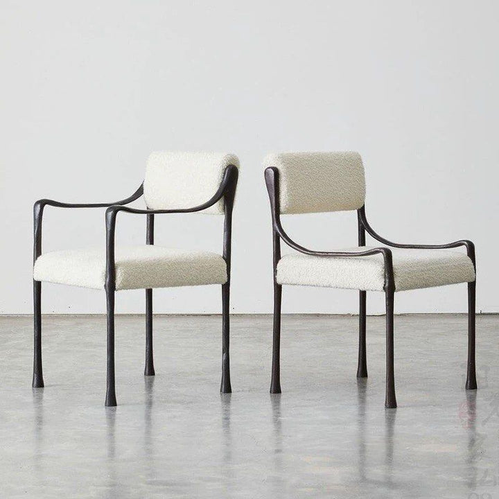 TODD Modern Solid Wood Armchair