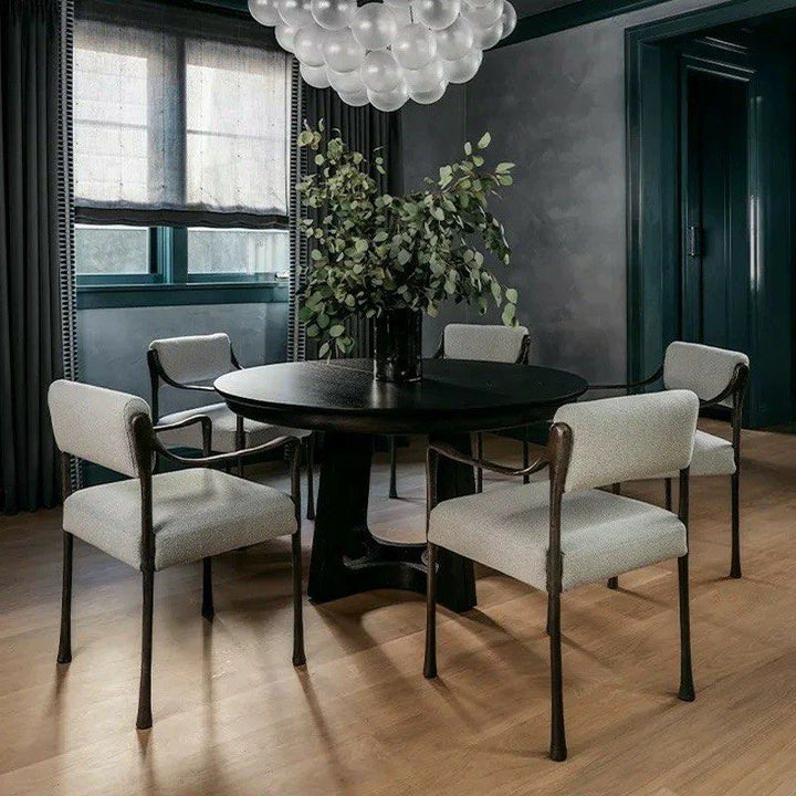 TODD Modern Solid Wood Armchair