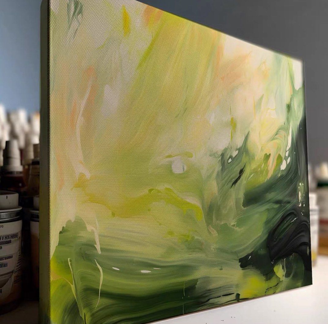 DENS Abstract Jungle Wall Art