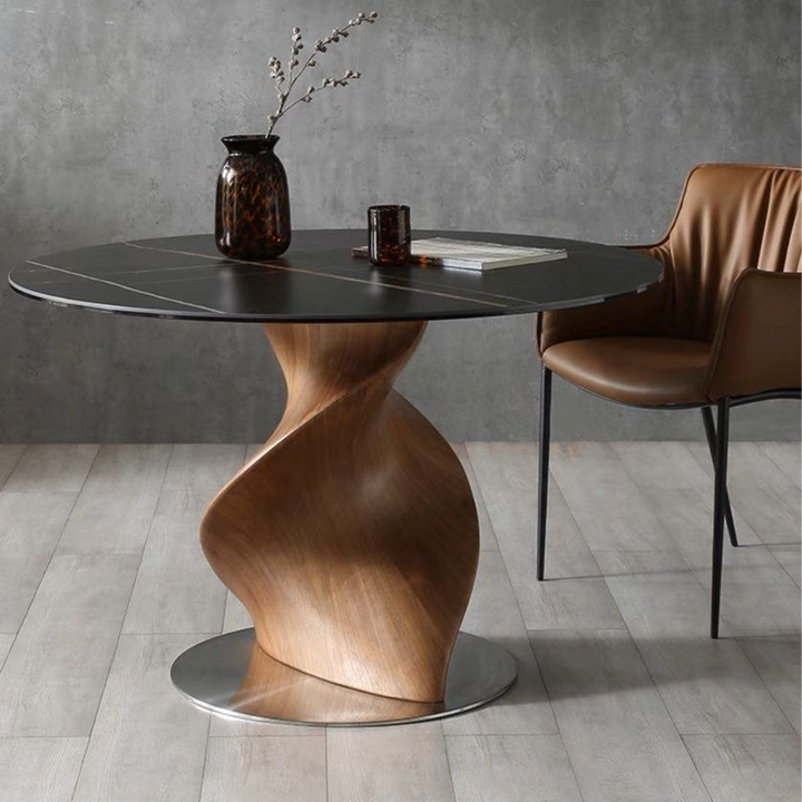 BRELAND Modern Dining Table with Chair