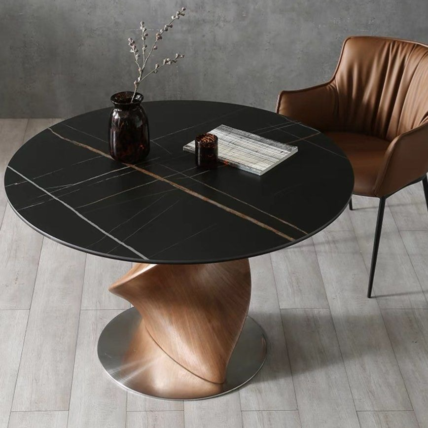 BRELAND Modern Dining Table with Chair