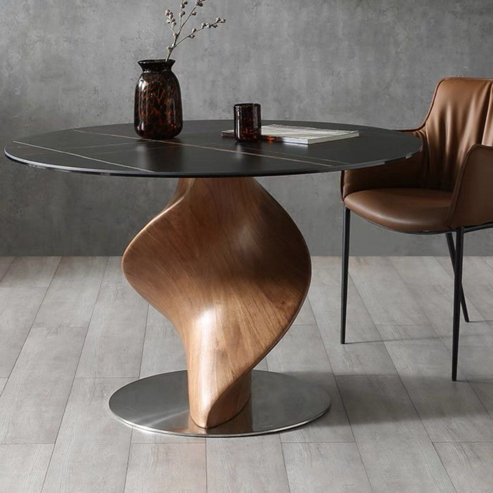 BRELAND Modern Dining Table with Chair