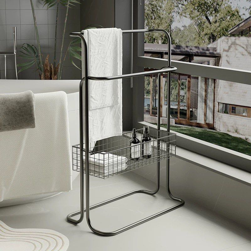 DEOVEL Modern Bathroom Towel Rack