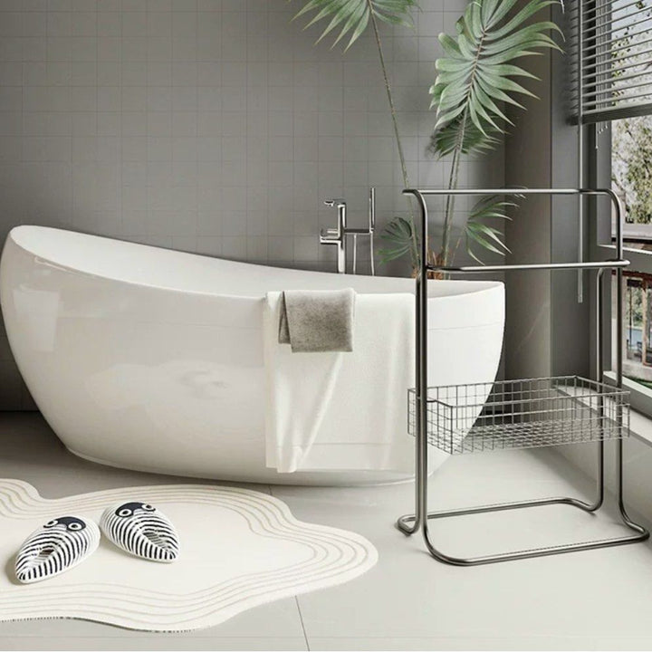 DEOVEL Modern Bathroom Towel Rack