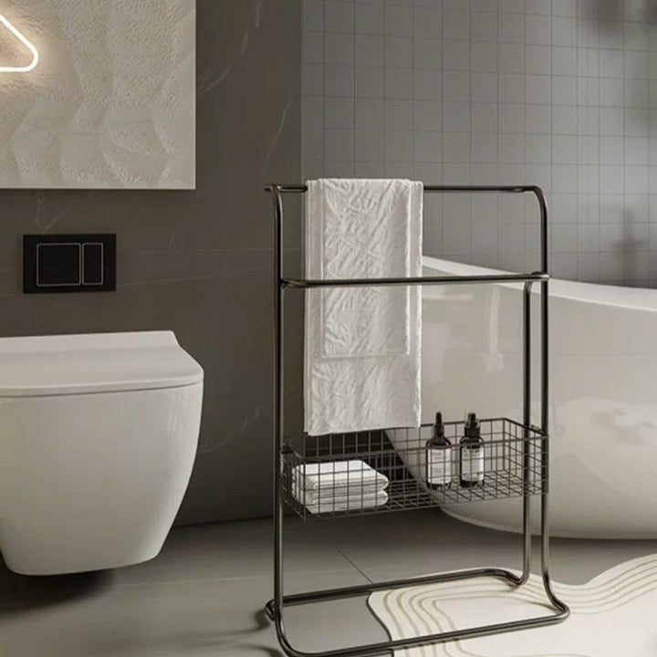 DEOVEL Modern Bathroom Towel Rack