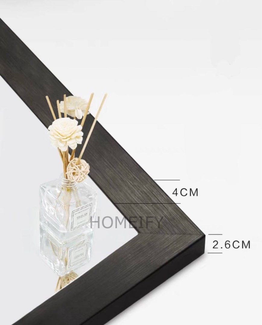 DESAL Modern Thick Frame Mirror